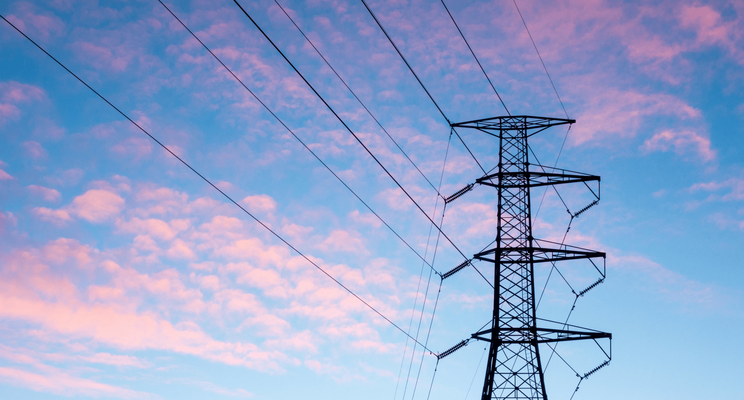 antena con paisaje de fondo